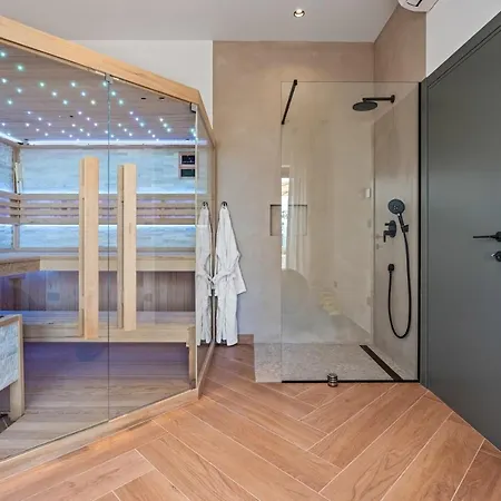 New! Dattero -private Pool, Jacuzzi, Sauna, Media *
